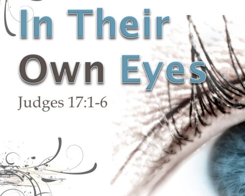 Shophetim (Judges) 17 - "Everyone doing what was right in his own eyes."